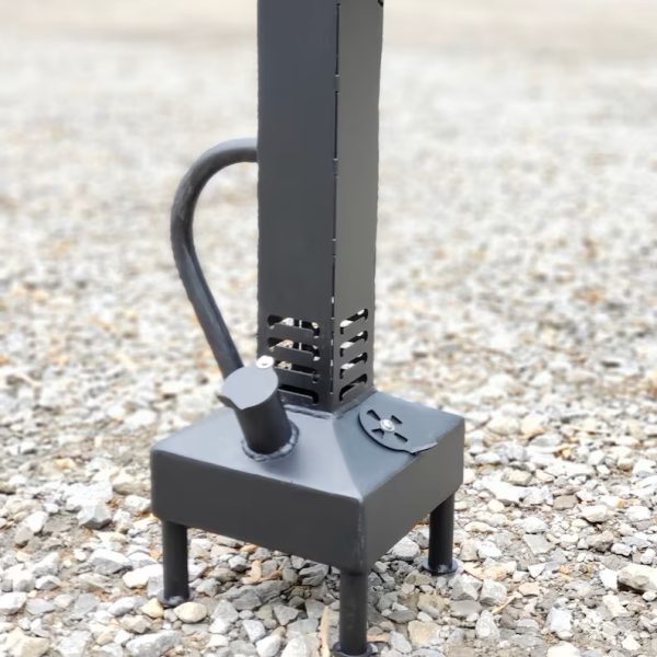 Veranda Yanık Yağı Sobası Mini Dekoratif